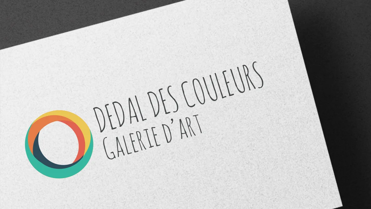 Aperçu du projet Création d’identité visuelle et maquette web pour une galerie d’art — VulcainDesign
