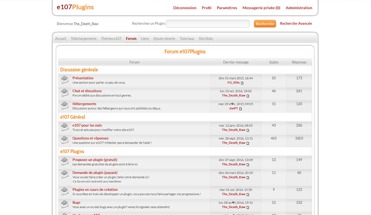 e107plugins.fr