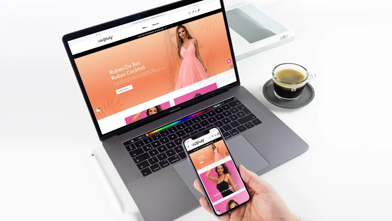 HotAndPretty : Boutique en ligne — VulcainDesign