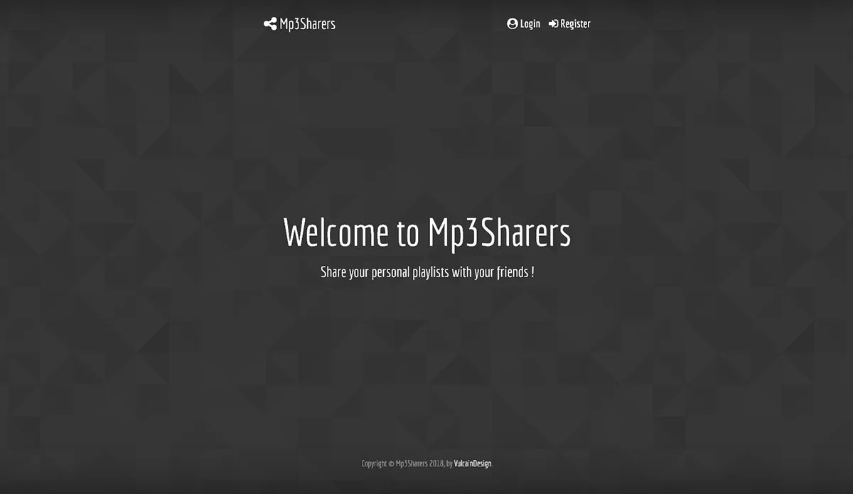 Mp3Sharers : Plateforme sociale de partage audio