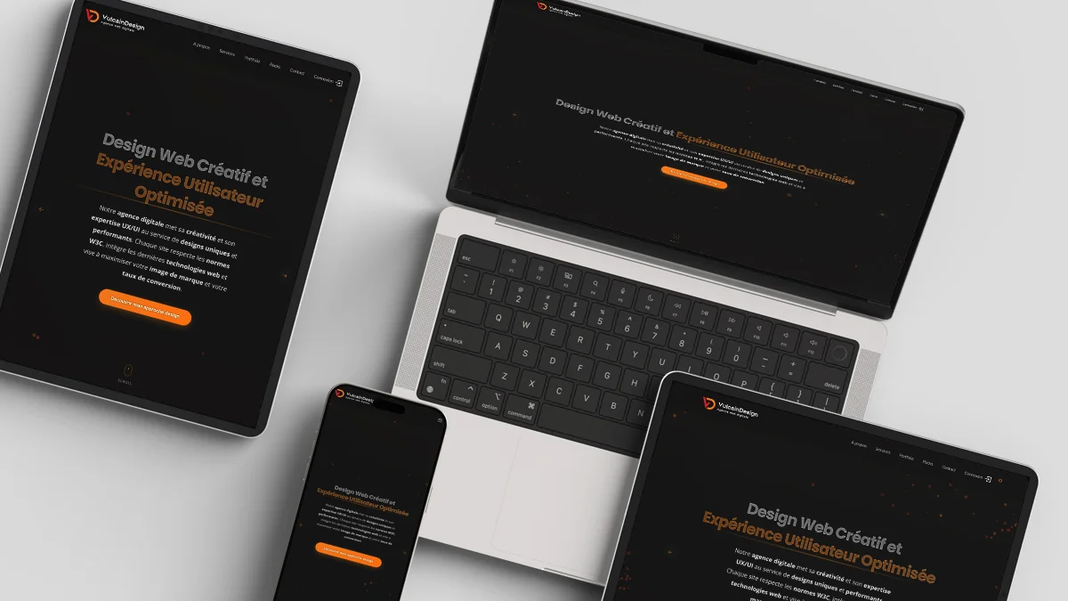 Aperçu du projet Refonte Vulcain Design v2 — VulcainDesign
