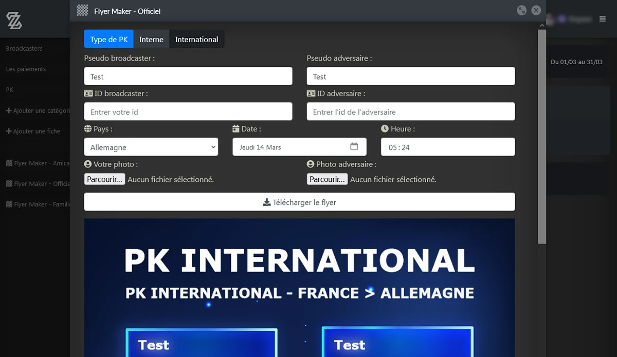 Zenzal : Portail de gestion événementiel sur mesure
