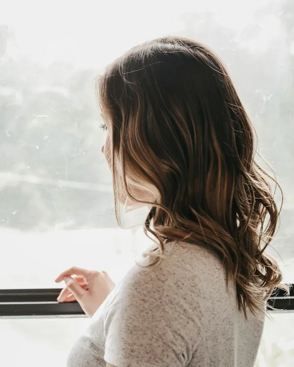 A quiet moment by the window